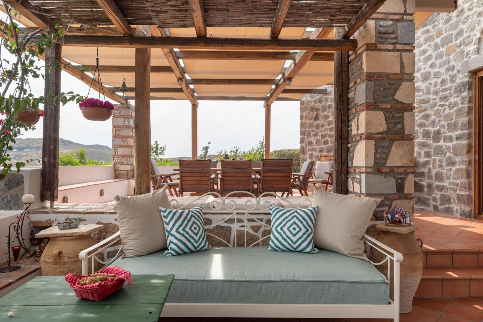 Вілла Blue Vista Patmos Скала Екстер'єр фото