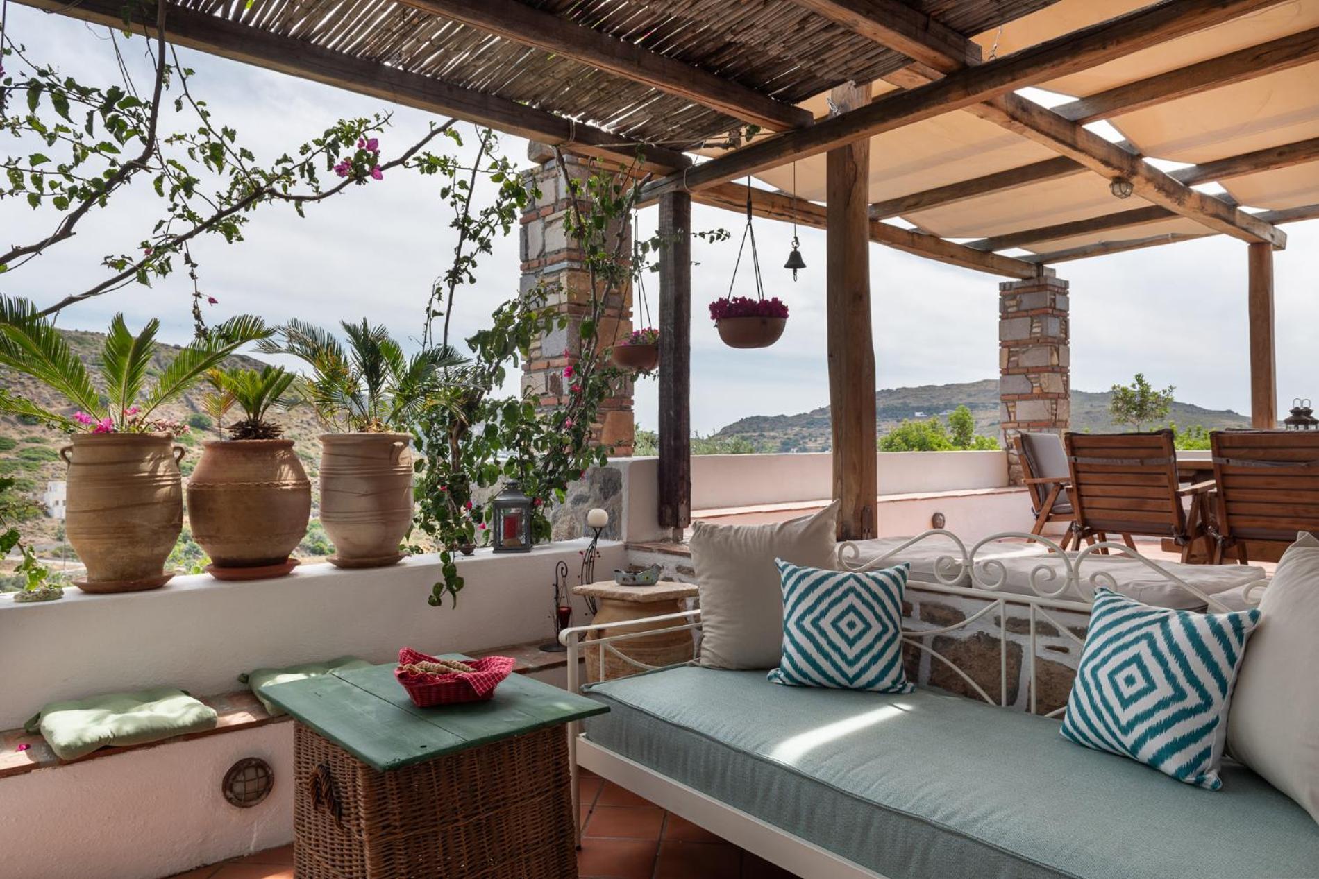 Вілла Blue Vista Patmos Скала Екстер'єр фото