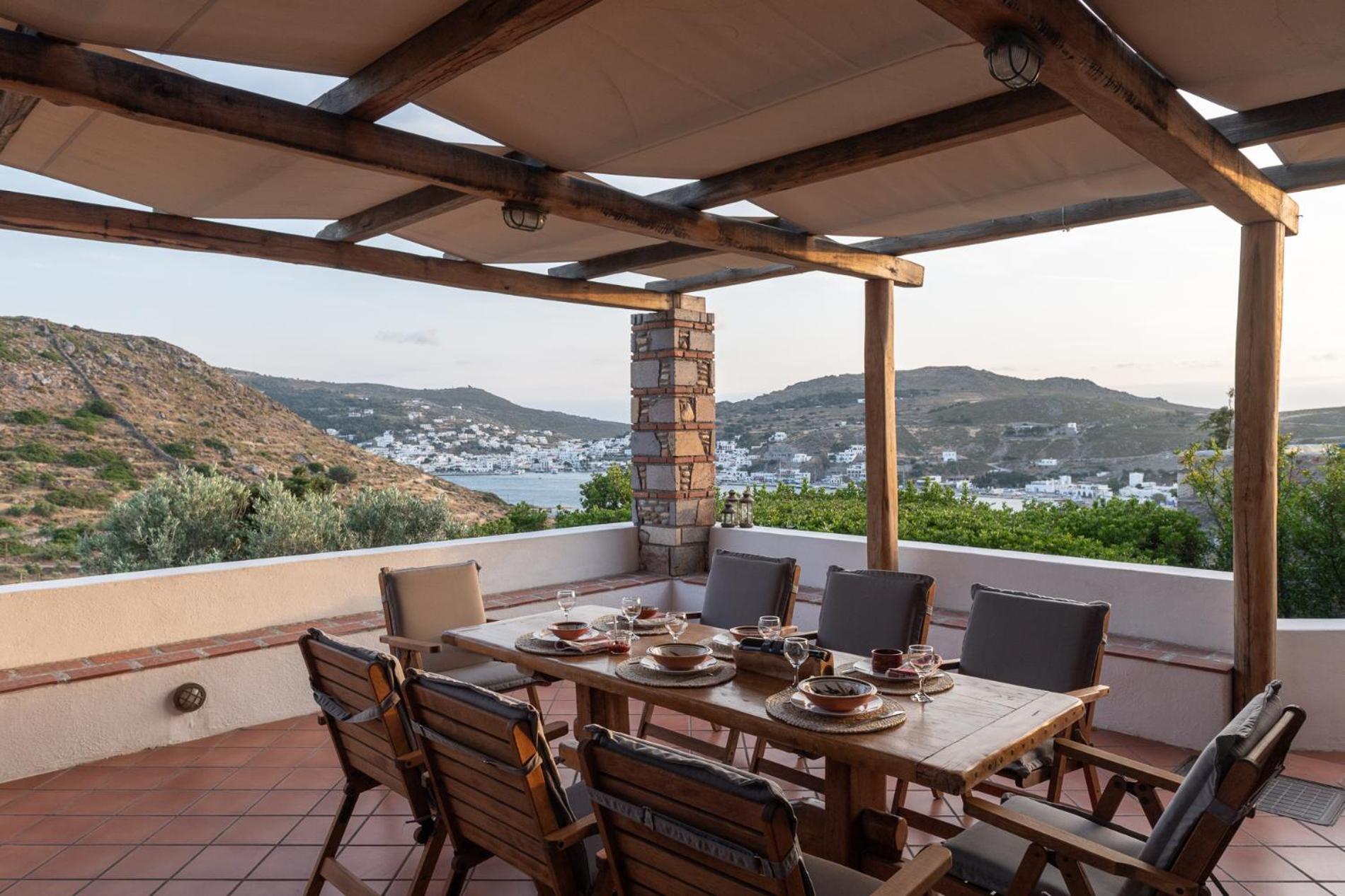 Вілла Blue Vista Patmos Скала Екстер'єр фото